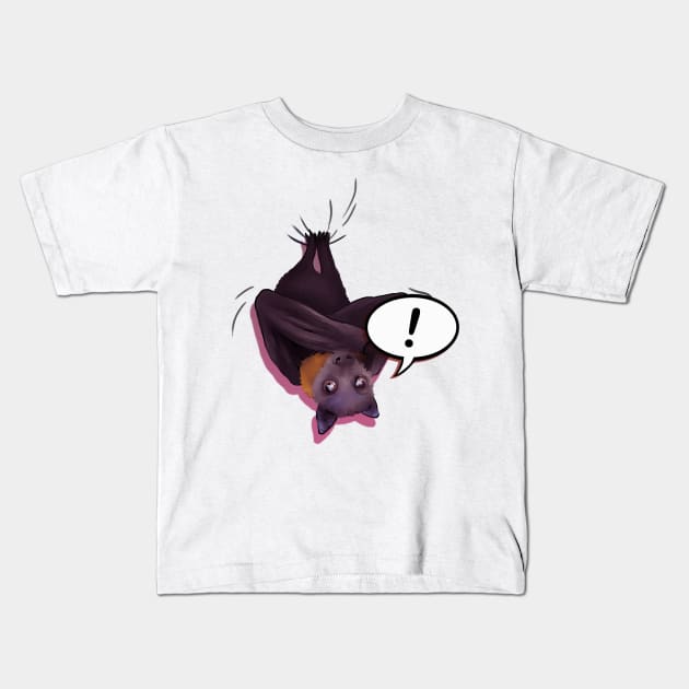 Tonny the fruit bat Kids T-Shirt by KO-of-the-self